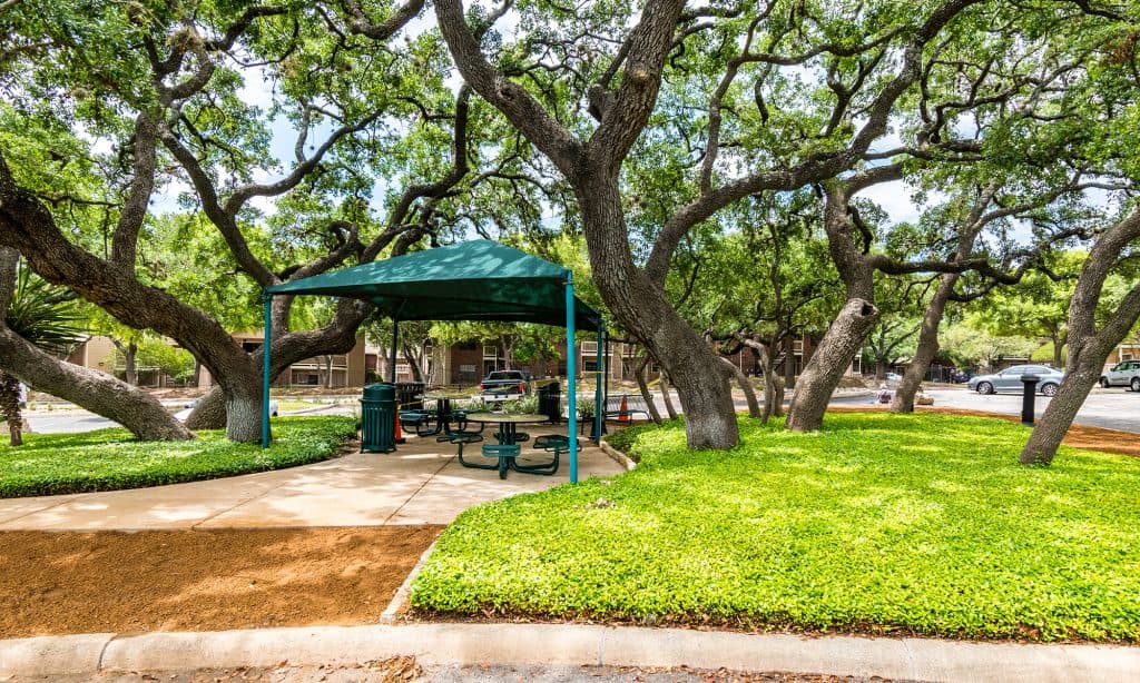 Outside Picnic area for Fountainhead