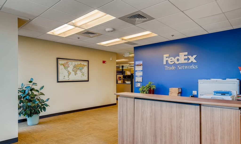 Inside an occupied office space at Gateway V