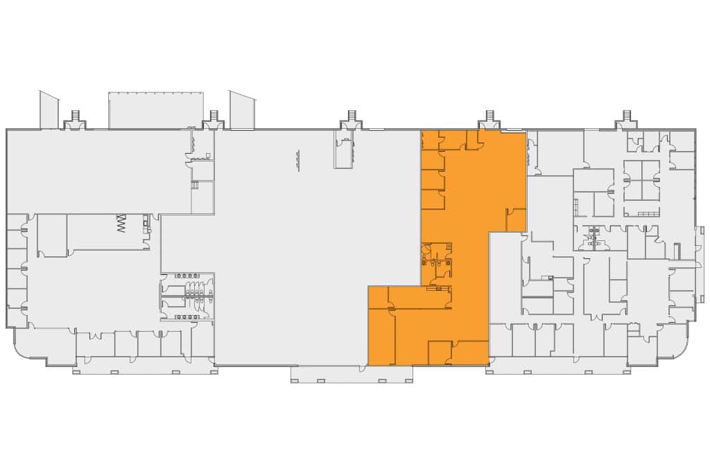 Site Plan of Building 300, Suite 330